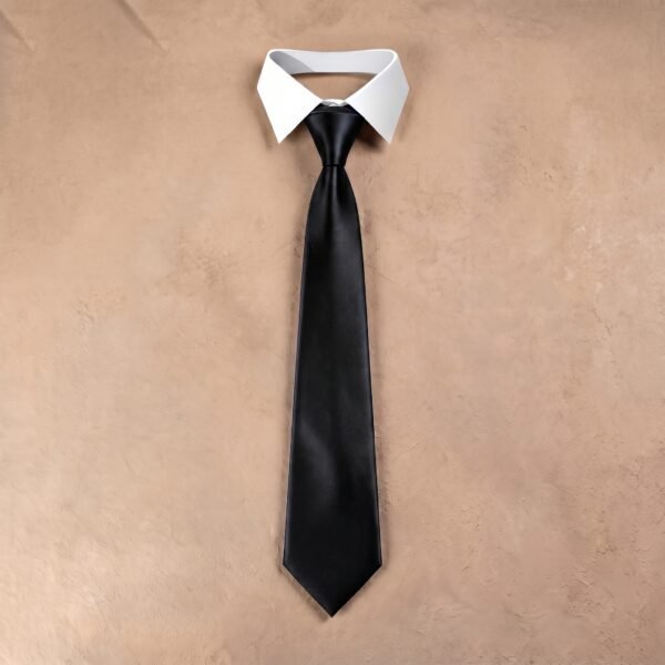 Black Silk Tie